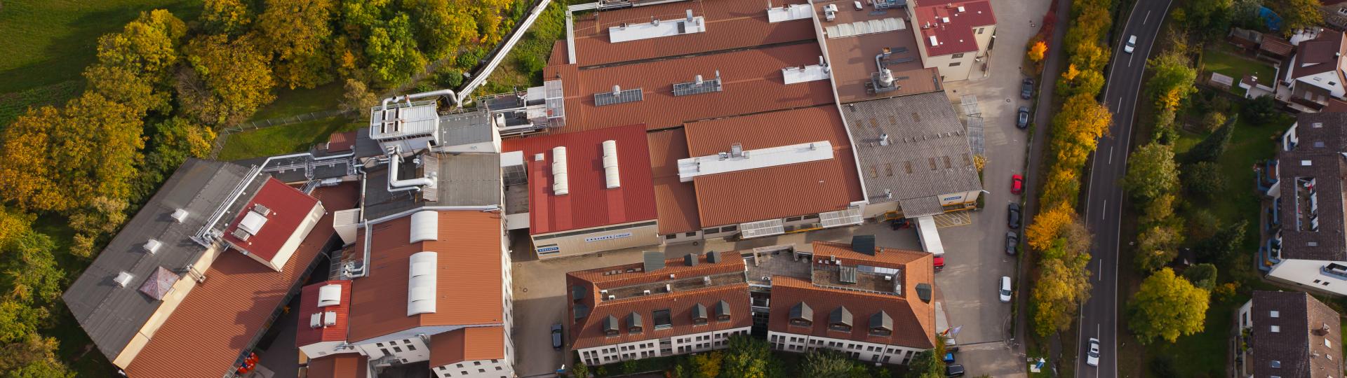 Aerial image Krempel Vaihingen/Enz