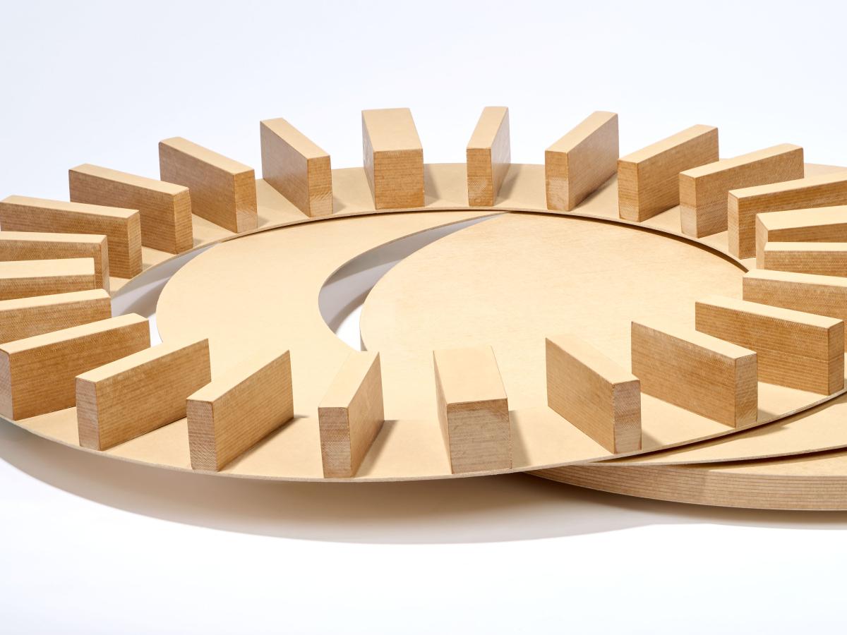 Laminated ring in transformer manufacturing